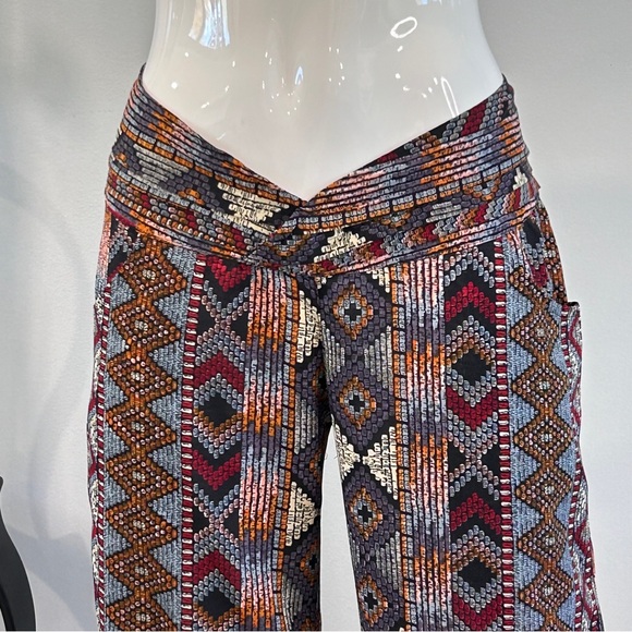 Boho Gypsy V - Waist Wide Leg Pants - Picture 8 of 14